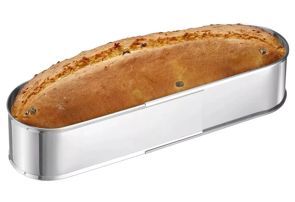 Stampo Ovale Regolabile Per Torta Westmark Art.WE 3135 da 26.00x10.00 a 46.00x1 - Immagine 3 di 4