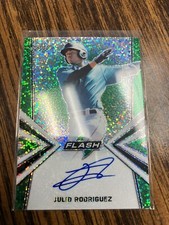 2019 Leaf Flash #BA-JR1 Julio Rodriguez On Card  Auto 6/15 Mariners 260212