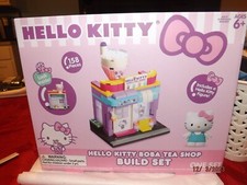 Hello Kitty Sanrio Boba Tea Shop Build Set 158 Pcs With Hello Kitty Figure