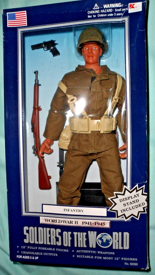 Soldados del Mundo, Segunda Guerra Mundial 1941-4, Figura de Acción de Infantería, Nuevo Foto 2 de 3