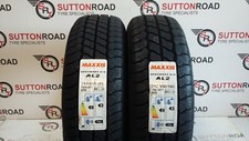 2 X 215/65 16 C MAXXIS ALL SEASON VANSMART AL2 21565R16C 8 PLY CAMPER VAN TYRES
