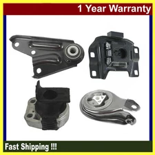 Engine Motor & Transmission Mount with Manual For Mazda 3 2010 2.0L Set of 4PCS