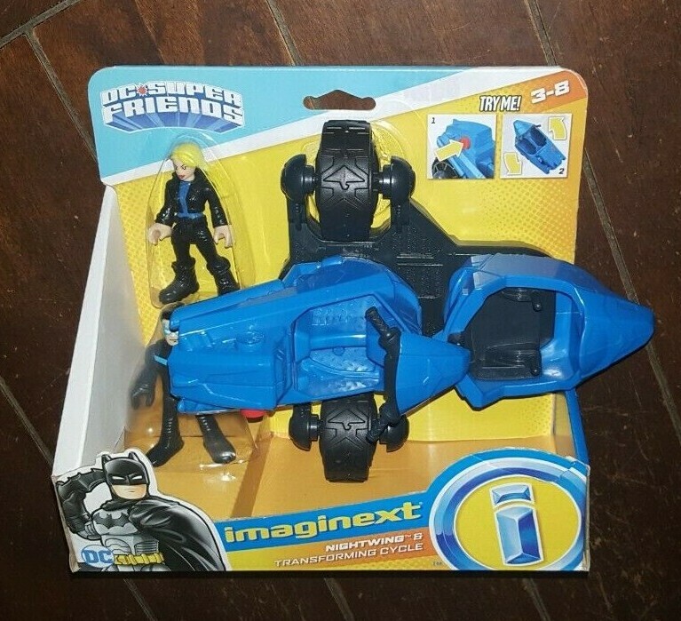 imaginext nightwing and transforming cycle