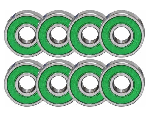 8 Skateboard Longboard Skate Bearings PRECISION ABEC 7 - Picture 3 of 3