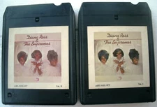 8 Track-Diana Ross & The Supremes-Sessions Presents-Restored, new pads & Foil!