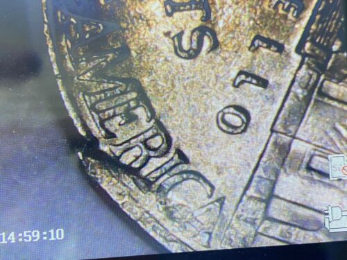 Jefferson Nickel 2000 With Roll Thru Error. - Picture 3 of 7
