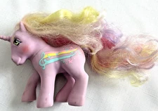 My Little Pony Rainbow 1985 Bradley Unicorn Pony music notes