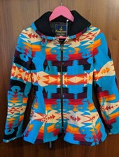 Pendleton Coat Pendleton Jacket Blanket Coat Aztec Southwestern Country