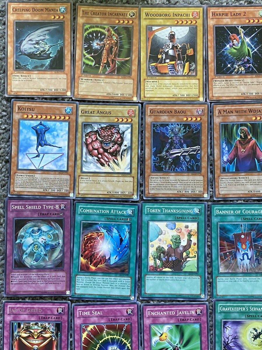 99 Yugioh Yu-GI-Oh Mixed Card Lot Collection Plus Tin 1st Edition Red Eyes  | eBay