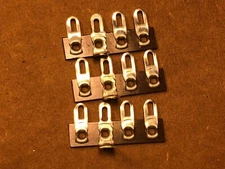 Lot of 3 New 4-Lug Phenolic Terminal Strips with Solder Lugs for Tube Amplifiers