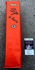 BRIAN GUTEKUNST Packers SIGNED End Zone Pylon JSA COA GREEN BAY