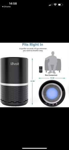 Levoit LV-H132 Compact True HEPA Air Purifier - Picture 10 of 13