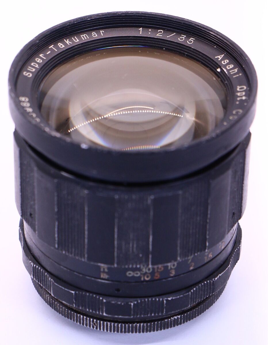 early SUPER-TAKUMAR 35/2 ASAHI PENTAX WIDE 35mm f2 67MM early SUPER-TAKUMAR 35/2 ASAHI PENTAX WIDE 35mm f2 67MM