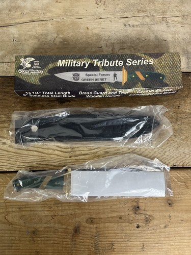 Frost Cutlery Military Tribute Series Steel Knives Armed Forces Lot Of 3 - Picture 8 of 20