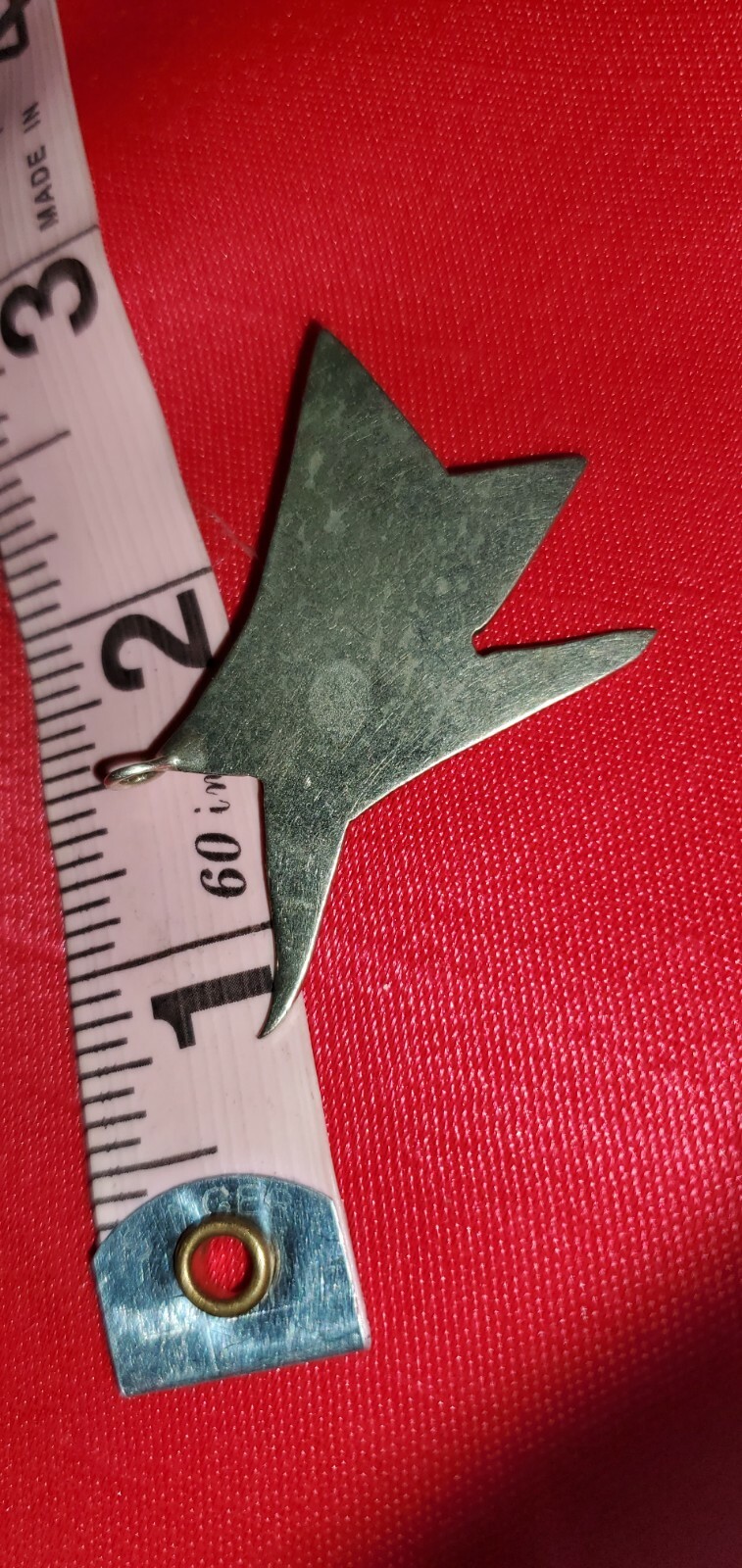 Large Sterling Silver Taxco Mexico Star Pendant Gem