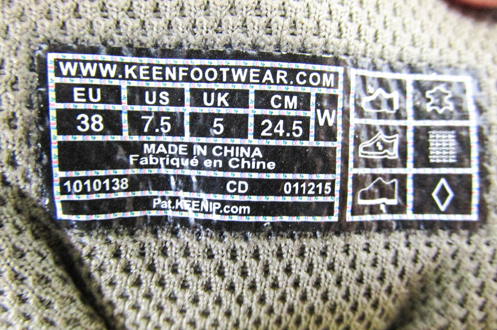 Scarpe da donna Keen Voyageur taglia media 7 5 W escursionismo atletico Chukka usate vq