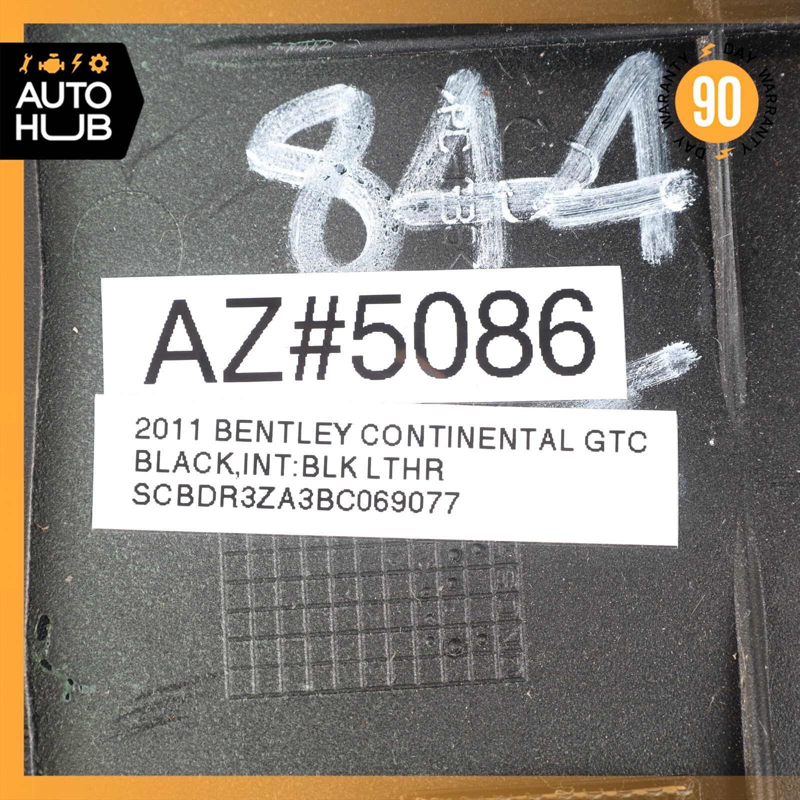 03-11 Bentley Continental GTC GT Front Left Side Kick Panel Trim Cover OEM 59k