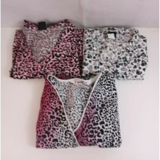 Lot of 3 Mixed Brands Size Small Women's Scrub Tops