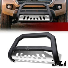 For 2016-2023 Toyota Tacoma Matte Blkskid Avt Edge Bull Bar Bumper Grille Guard For 2016-2023 Toyota Tacoma Matte Blkskid Avt Edge Bull Bar Bumper Grille Guard