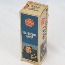GE CZA CZB Projector Lamp Bulb 120 Volt 500 Watt Film Slide Vintage NOS