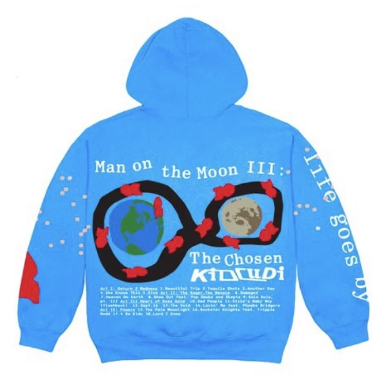 Kid cudi hoodie man on the moon hot sale