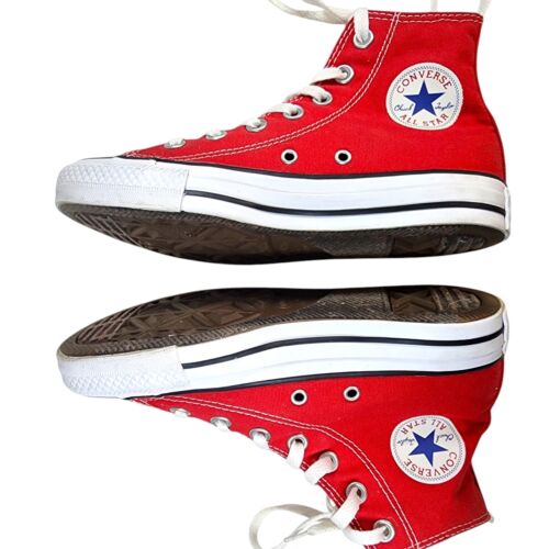 Converse Chuck Taylor All Star High Tops rot Unisex Damen Größe 5,5 Herren Größe 3,5 - Bild 5 von 7