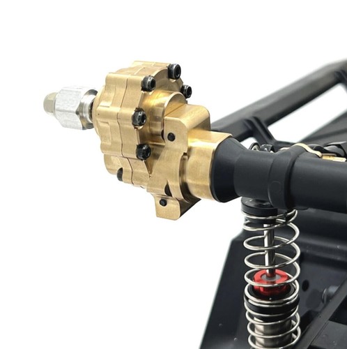 Brass Front Portal Drive Housing Caster Blocks Kit For 1:10 RC Traxxas TRX4 TRX6 - Picture 6 of 9