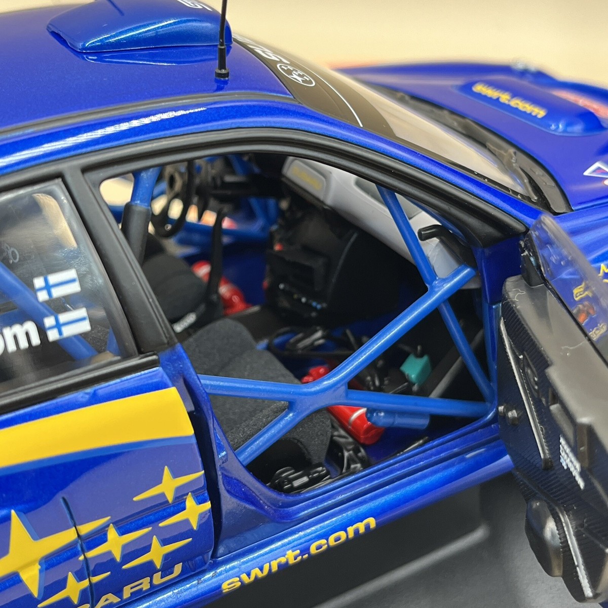 AUTOart 1/18 Subaru Impreza WRC 2002 Monte Carlo #10 Makinen