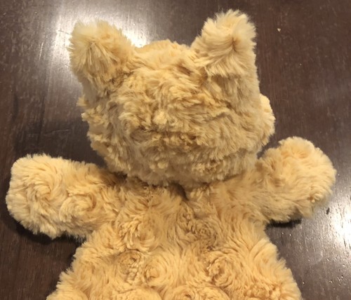 Fox Lovey Plush With Rattle 14" Demdaco DD Traders Embroidered Eyes Baby Snuggie - Afbeelding 8 van 9