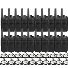 20 Retevis RT68 FRS Long Range Walkie Talkies 1200mAh 2W VOX Radio  Earpiece