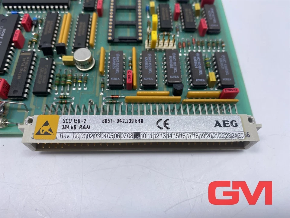 AEG Speicher-überwachungsmodul Scu 150-2 Watchdog 6051-042.239648 Damaged - Image 2 of 4