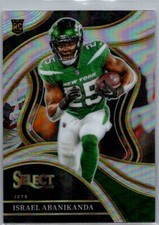 2023 Panini Select #267 Israel Abanikanda Silver Prizms