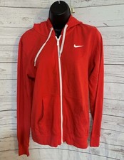 Nike Women  s Coral Color Full Zip Athletic Hoodie Jacket Size M