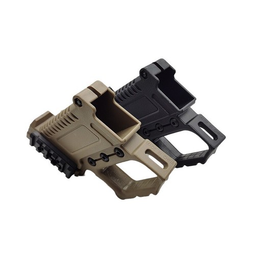 Tactical Laser Sight Scope Mount Rail Base Pistol Kit Fit Glock G17 G18 G19 Mud - Picture 6 of 11