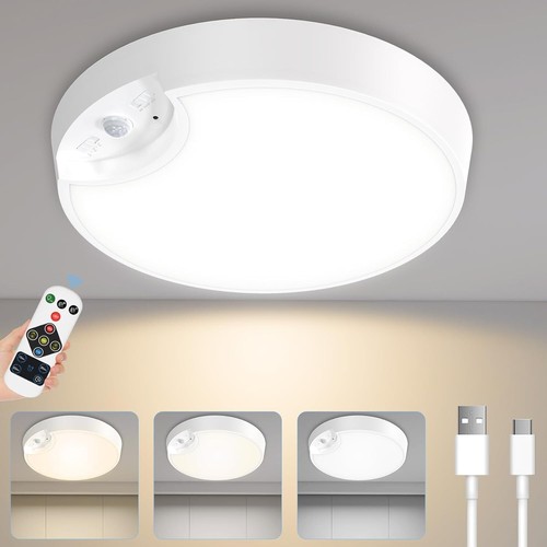 Closet Light - Motion Sensored, Battery Operated, Wireless, Rechargeable,