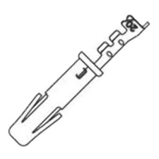 Pack of 10 SC24ML-1S6 Standard Circular Contacts Trim Trio Socket 24 AWG Contact