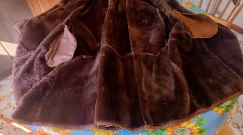 Cappotto Montone Shearling donna taglia 44 perfetto bellissimo, pari al nuovo. - Foto 8 di 18