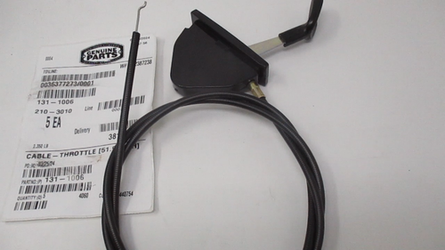 Genuine Toro 131-1006 Throttle Cable TimeCutter Titan Zero Turn 5000 5060 5425 - Video 1 of 1