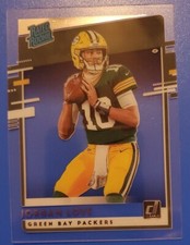 2020 Panini Donruss Clearly Rated Rookie Jordan Love Green Bay Packers Chronicle