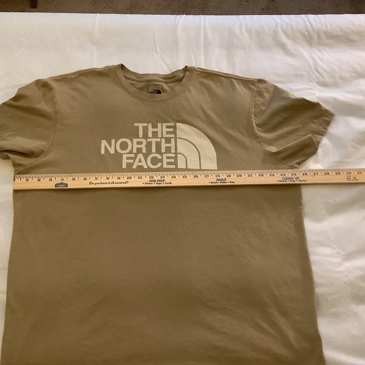 【THE NOTRH FACE】 SUNGYEONGEUM S/S R/TEE‐CREAM The North Face Mens T-Shirt Short Sleeves Size XXL Color Tan