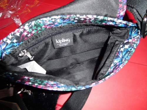 NWT KIPLING SABIAN MINI STAR FLOWER PRINT crossbody purse - Picture 7 of 13