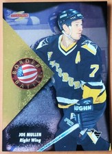 Joe Mullen 1995-96 Score Border Battle #8 Pittsburg Penguins