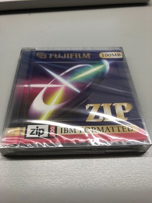 Sammlerstück! Fujifilm ZIP Disc / ZIP Diskette 100 MB NEU & OVP
