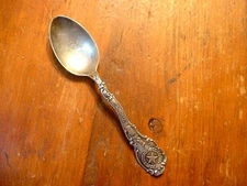 Antique Shepherd Mfg. Co. Mass. Sterling Texas Souvenir Spoon