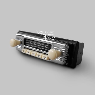 VW Split Bus Oval Beetle Vintage Classic Radio USB Bluetooth