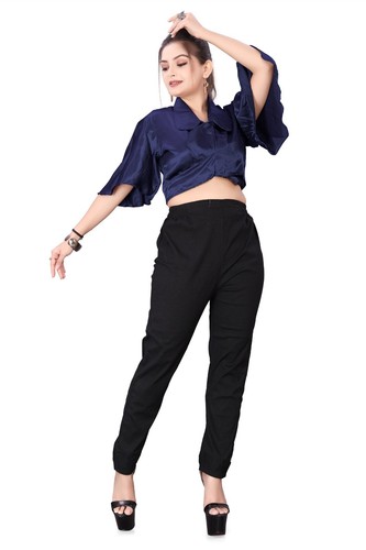 Elegante Camisa Envolvente Top Elegante Camisa Corta Satén Ropa de Fiesta Sexy Elegante Top S83 - Imagen 125 de 210