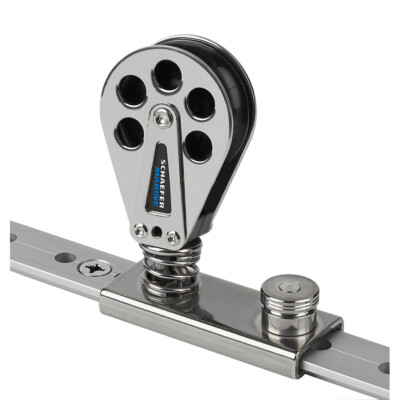 SCHAEFER SPRING LOADED SINGLE BLOCK STAINLESS STEEL LINED | eBay