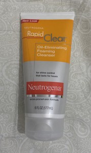 neutrogena rapid clear oil eliminating face wash