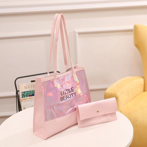 Multi-Color Laser Crossbody Backpack Large Capacity Underarm Pouch Gift - Picture 6 of 13