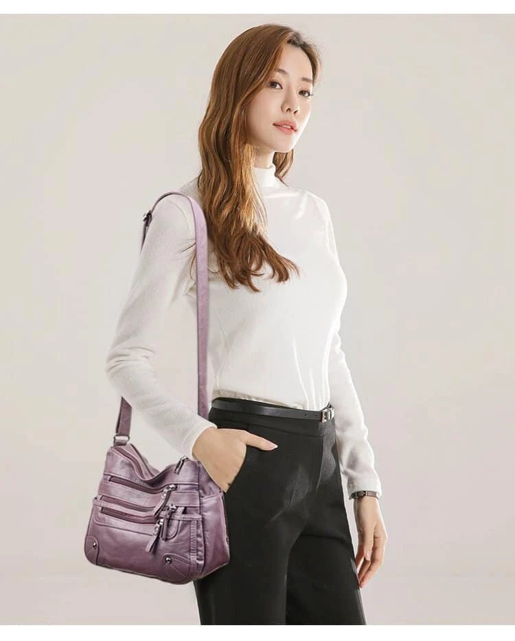 Sac à main violet femme top
